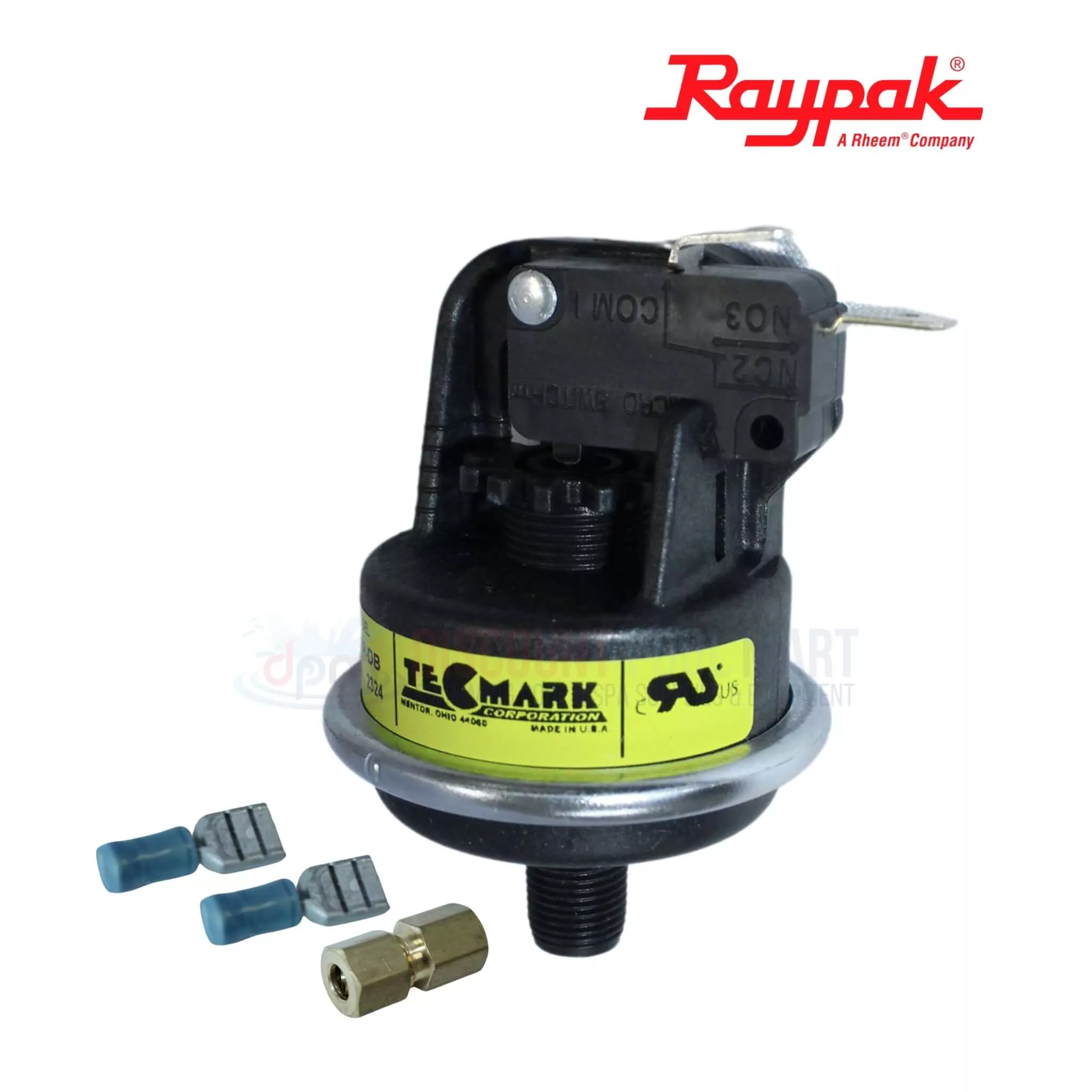 062237B | Raypak 185A-405A Heaters Pressure Switch