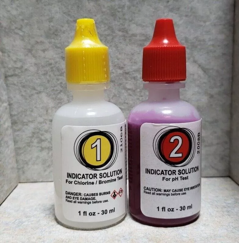 #1 & #2 REAGENTS – 1OZ – **2 PACK (POOLSTYLE / POOLMASTER – 22391 22392)