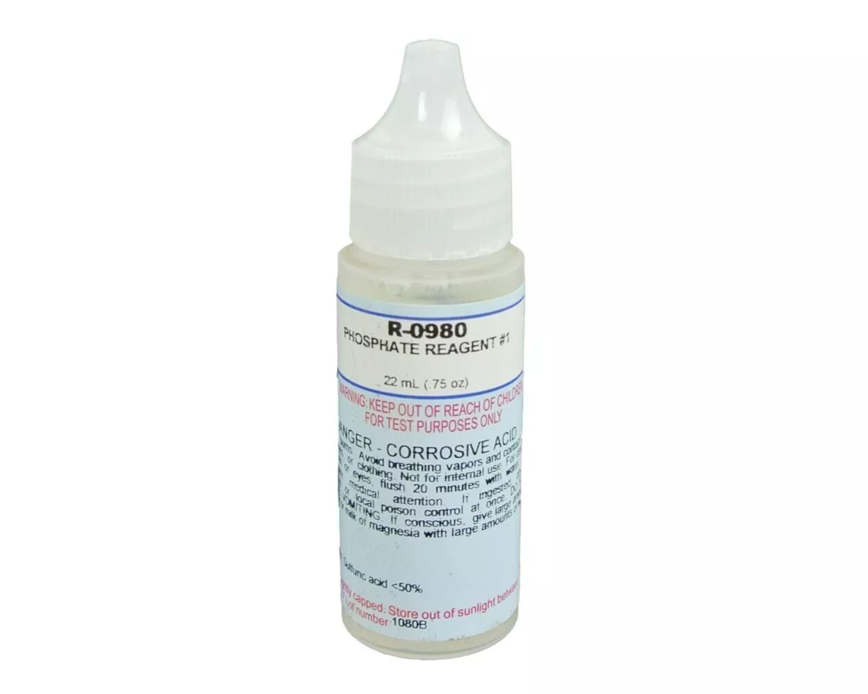 #1 PHOSPHATE REAGENT – .75OZ (TAYLOR – R-0980-A)