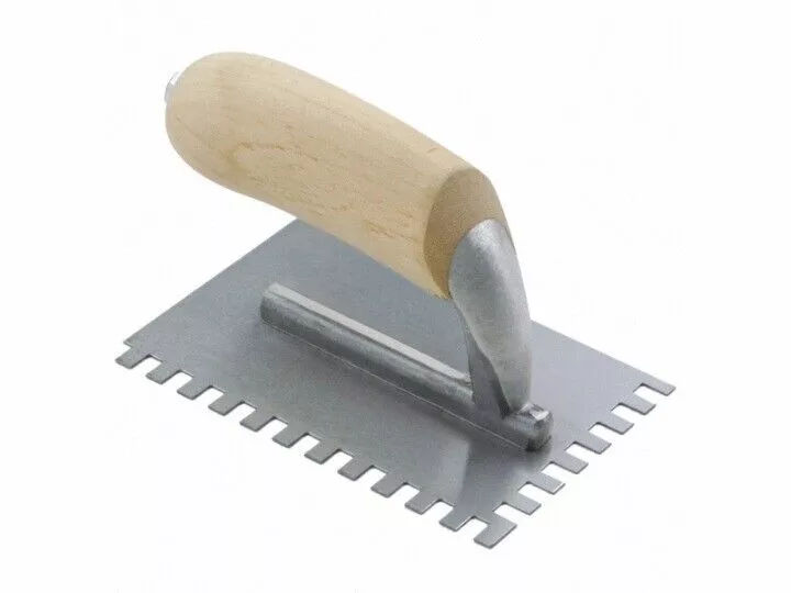 25-x-25-x-25-square-notch-trowel-6-5-x4-kraft-tool-company-st394 .25″ X .25″ X .25″ SQUARE NOTCH TROWEL 6.5″x4″ (KRAFT TOOL COMPANY – ST394)