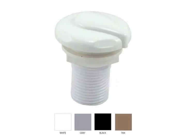.5″S WHITE SLIM SPA AIR CONTROL (SUPER-PRO – 25099-000-000)