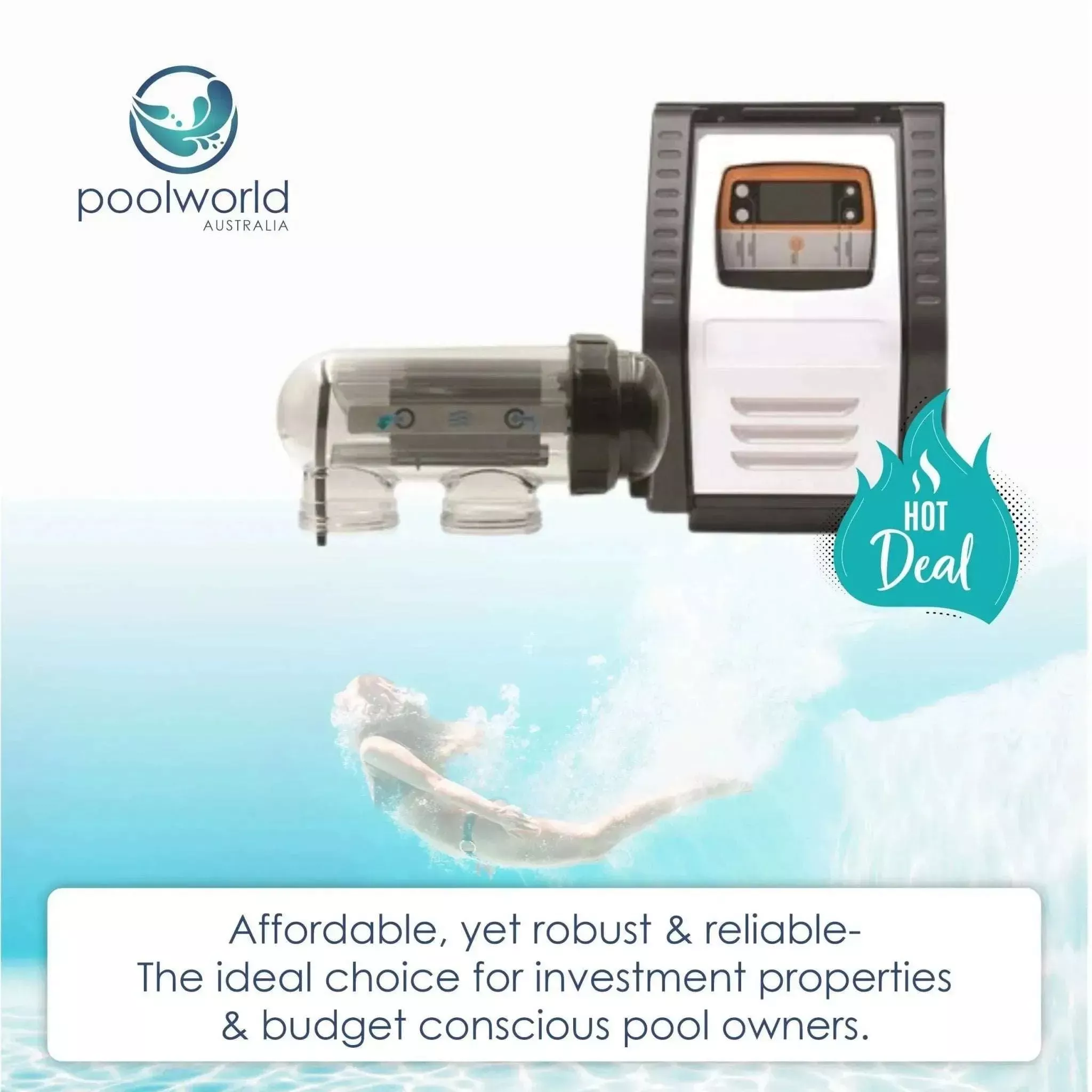 Astral E SERIES SALTWATER CHLORINATORS - E25 - E35