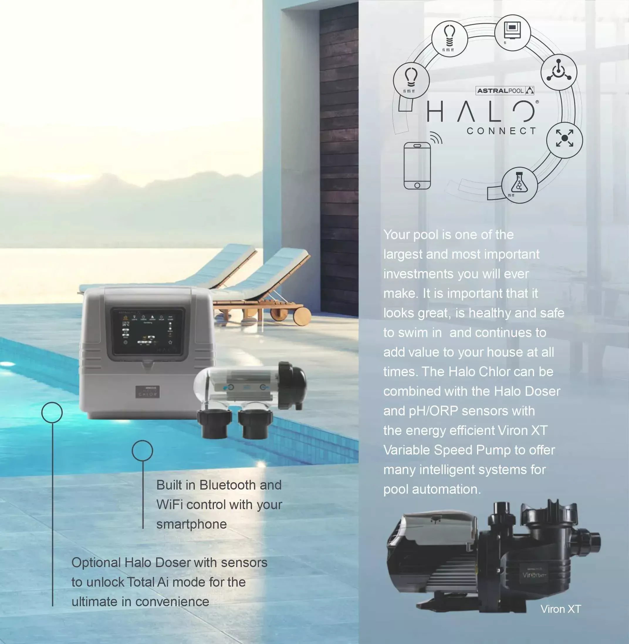 ASTRALPOOL HALO CHLOR - Salt Chlorinator