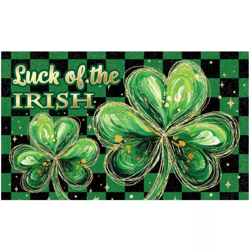 “Luck of the Irish” Floor Mat