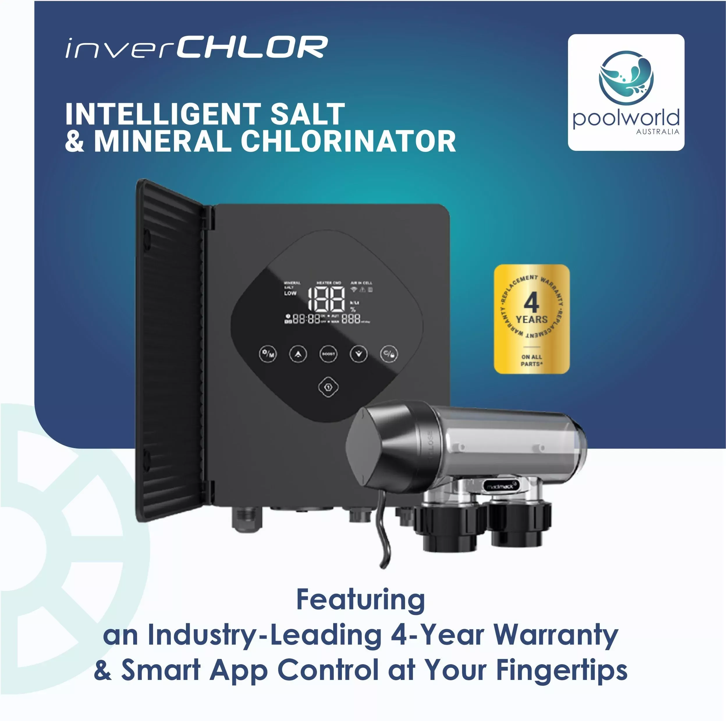 Madimack InverChlor Salt and Mineral Chlorinator