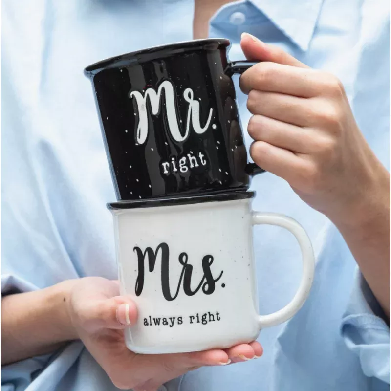 “Mr. Right” & “Mrs. Always Right” Mugs