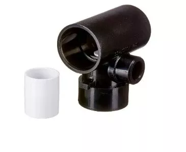 Spa T Jet Concrete 40mm outlet + 25mm air line coupling