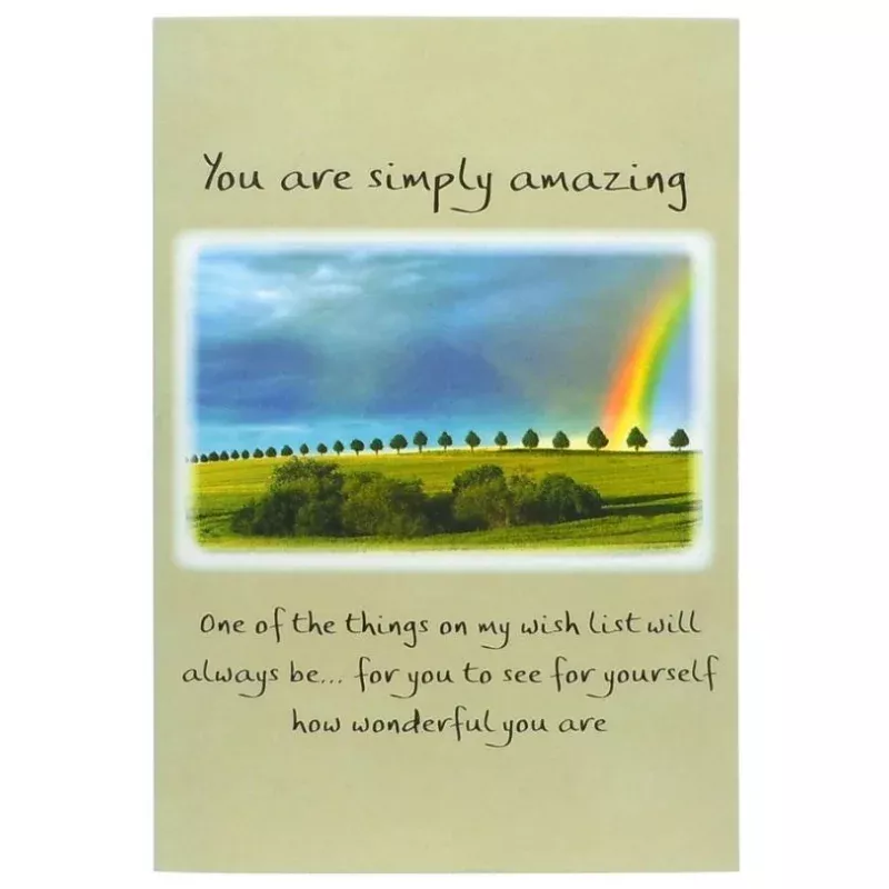 “You Are Simply Amazing” Greeting Card